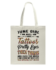 June Girl Tote Bag thumbnail