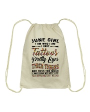 June Girl Drawstring Bag thumbnail