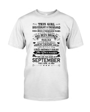 September Girl Classic T-Shirt front