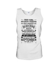 September Girl Unisex Tank thumbnail