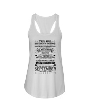 September Girl Ladies Flowy Tank thumbnail