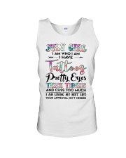 July Girl Unisex Tank thumbnail