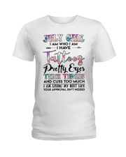 July Girl Ladies T-Shirt thumbnail