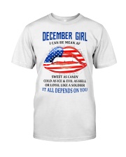 December Girl Classic T-Shirt front