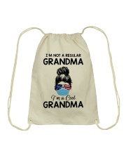 I'm Not A Regular Grandma Drawstring Bag tile