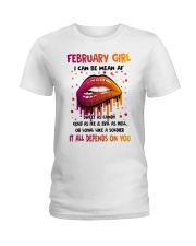 February Girl Ladies T-Shirt thumbnail