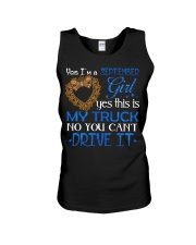 September Girl Unisex Tank thumbnail