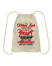October Girl Drawstring Bag thumbnail