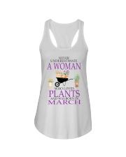 March Woman Ladies Flowy Tank thumbnail