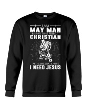 May Man Crewneck Sweatshirt thumbnail