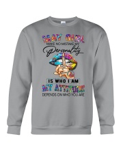 May Girl Crewneck Sweatshirt tile