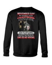November Man Crewneck Sweatshirt thumbnail