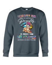 February Girl Crewneck Sweatshirt tile