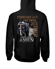 February Man Hooded Sweatshirt thumbnail