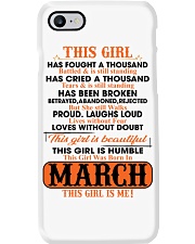 March Girl Phone Case thumbnail