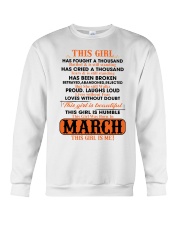 March Girl Crewneck Sweatshirt thumbnail