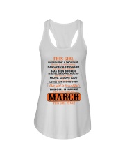 March Girl Ladies Flowy Tank thumbnail