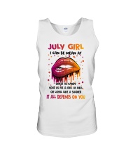 July Girl Unisex Tank thumbnail