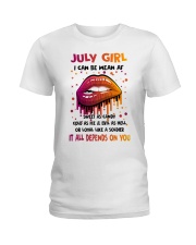 July Girl Ladies T-Shirt thumbnail