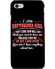 September Girl Phone Case thumbnail