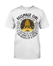 December Girl Classic T-Shirt front