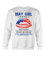 May Girl Crewneck Sweatshirt thumbnail