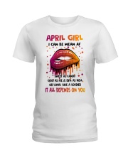 April Girl Ladies T-Shirt thumbnail