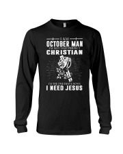 October Man Long Sleeve Tee thumbnail