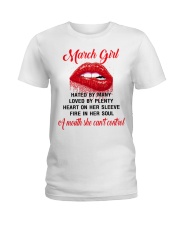 March Girl Ladies T-Shirt thumbnail