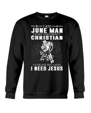 June Man Crewneck Sweatshirt thumbnail