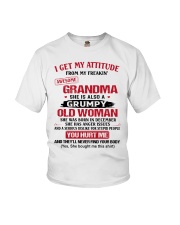 December Grandma Youth T-Shirt front