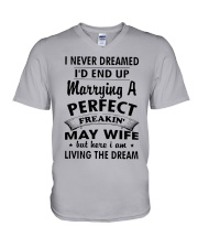 May Man V-Neck T-Shirt thumbnail