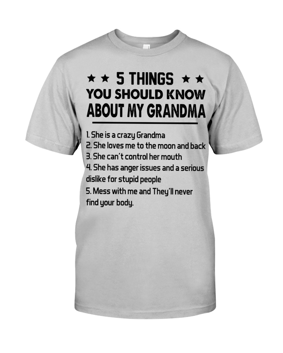 5 Things Classic T-Shirt