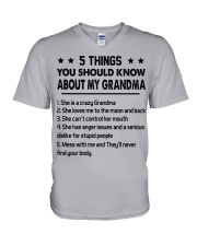 5 Things V-Neck T-Shirt thumbnail