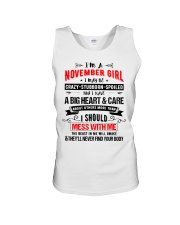 November Girl Unisex Tank thumbnail