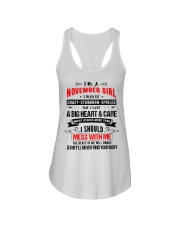November Girl Ladies Flowy Tank thumbnail