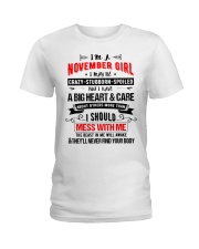 November Girl Ladies T-Shirt thumbnail