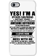 March Girl Phone Case tile