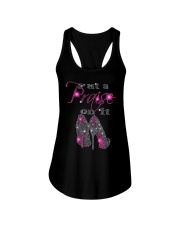 Breast Cancer Ladies Flowy Tank thumbnail