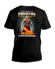 February Man V-Neck T-Shirt thumbnail