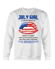 July Girl Crewneck Sweatshirt thumbnail
