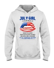 July Girl Hooded Sweatshirt thumbnail