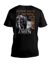 June Man V-Neck T-Shirt thumbnail