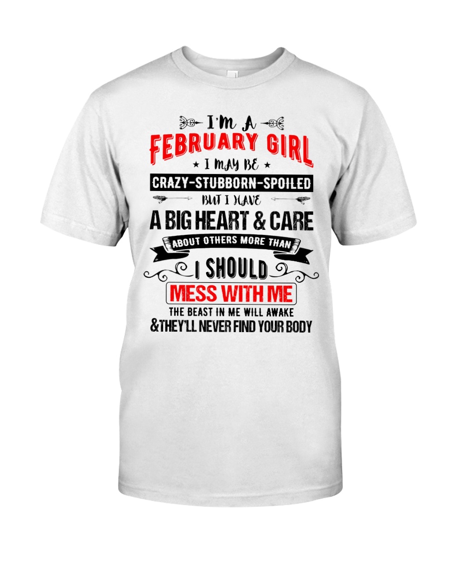 February Girl Classic T-Shirt