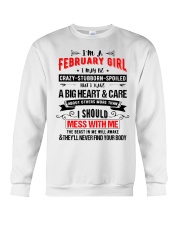 February Girl Crewneck Sweatshirt thumbnail