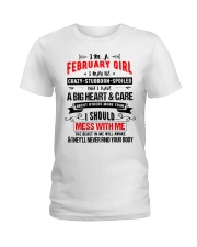 February Girl Ladies T-Shirt thumbnail