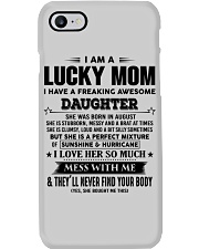 August Girl Phone Case tile