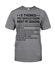 December Grandma Classic T-Shirt thumbnail