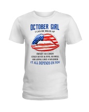 October Girl Ladies T-Shirt thumbnail