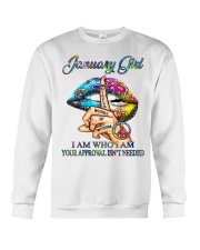 January Girl Crewneck Sweatshirt tile